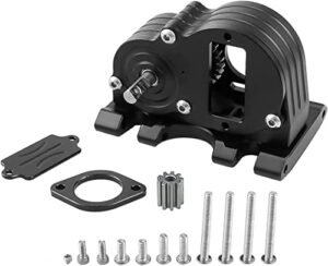 Axial SCX10 SCX10 II 90046 90047 86100 RC Remodeling Transmission Gearbox with Chassis for 1/10 Crawler Car