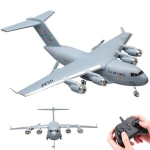 iHobby RC C17 Remote Control Airplane Beginner Tips Ready to Fly 2 Channels EPP Styrofoam Plane
