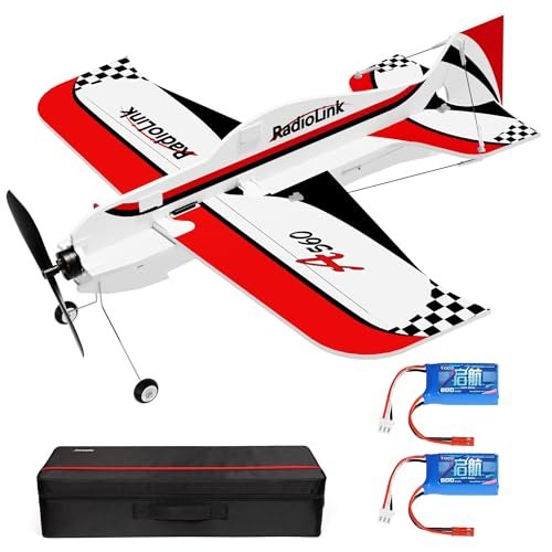 Radiolink A560 Plug and Play 3D Printing RC Airplane with 6 Flight Modes and 580mm Wingspan for Beginners and Experts