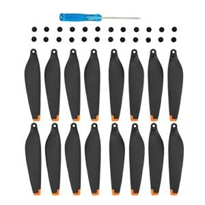 16 PCS Propellers Replacement for DJI Mini 4 PRO Mini 3 PRO Quick Release Foldable Low Noise Wing Blade RC Low Wing Trainer Drone Accessories