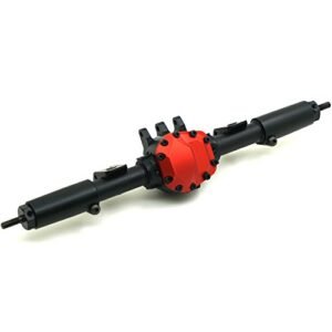 WEFEINO RC Straight Complete Axle Rear Axle for Lucas Oil RC Car 1 10 Axial SCX10 II AX90046 90047 90027 90028 RC Crawler