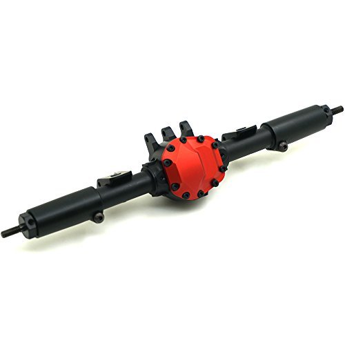 WEFEINO RC Straight Complete Axle Rear Axle for Lucas Oil RC Car 1 10 Axial SCX10 II AX90046 90047 90027 90028 RC Crawler