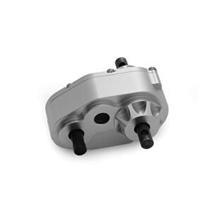 Fairfield RC Decks CNC Metal Transfer Case with Mount for 1/10 RC Crawler Car D90 RC4WD Gelande II FJ40 G2 D110 DefenderTF2