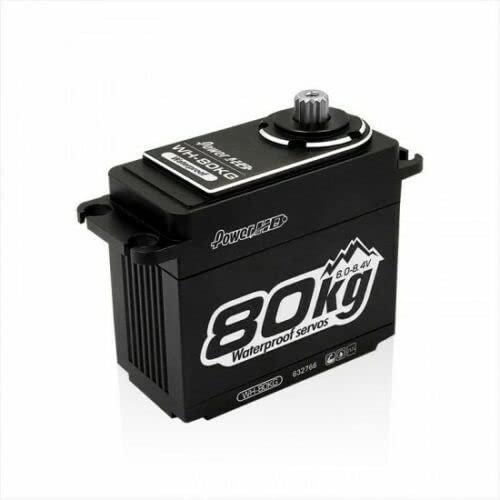 Power HD WH 80KG High Voltage 1111.0 oz Steel Gear 1 5th 1 6th Servo 80 kg for HPI 5B 5T LOSI Baja 5IVE T 5T ROVAN at oz rc hobbies