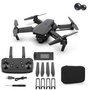 RC Drone with FPV Camera for RC Enthusiasts Double 1080P HD Camera Altitude Hold Headless Mode Speed Adjustment