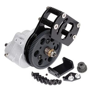 RC4WD Metal D90 Single Speed Transmission Gearbox with Clockable Motor for 1/10 RC Crawler Zoning Code RC