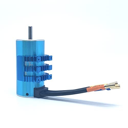 KingVal Replacement 3670 2650KV Sensorless Brushless Motor for Build Your Own RC Car Pigeon Forge TN Shaft Diameter 5.0mm with Heat Sink