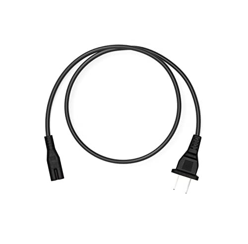 Camrise Original DJI AC Power Cable US Plug Compatible with DJI Phantom 3 Phantom 4 Pro Spark Mavic 2 Air 2 Air 2S FPV Drone Accessory