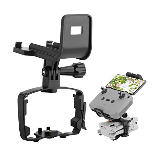 Hanheld Stabilizer Adapter Clamp Mount for DJI Mini 3 Pro Camera Drone RC RC-N1 Remote Controller Gimbal Clip Bracket Accessories with 1/4 Screw (for RC-N1 Controller)