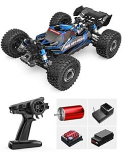 TesPower MJX Hyper GO 16207 1/16 RTR Brushless Hobby Gas Powered RC Cars with 3S Battery 62KM/H Fast RC Truck 4WD All Road Remote Control Cars for Adults