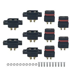 Amass XT60EW M XT60W F Connector Set for RC Aircraft Sound Systems and Drones