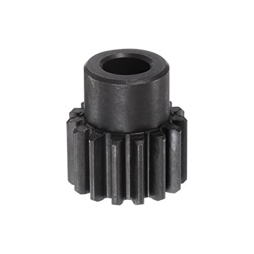 HARFINGTON Iron Track Bowie RC Truck Step Spur Pinion Gear 10mm Bore 15T Mod 1.5 Cast Iron Spur Diff Differential Motor Gear Replacement Parts