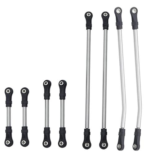 LCG Girder Frame Stainless Steel Linkage Link Rod Rod End for 1/10 RC Crawler Axial SCX10 II III TRX4 Capra 1.9 RC Wheels LCG Rails Chassis Kit