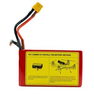 Swellpro XT90 6500mAh 4S LiHV Flight Battery Compatible with Fisherman FD1 Fishing Drone