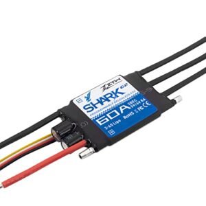 ZTW Shark G2 60A SBEC ESC Arrow Shark RC Boat Parts for High Performance