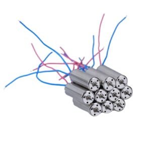 DONGKER 10 PCS DK02 720 Coreless DC Motor 3.7V 55000rpm 2.8A Brushed Motors for 4WD Quadcopter Fan