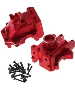 Rcarmumb Aluminum Alloy Gear Box Upgrades Part for 1/8 RC Monster Truck Bodies Sledge 4WD Universal Gear Box Housing