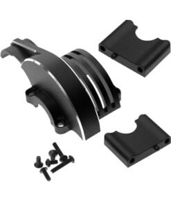 RCarmumb Aluminum Main Gear Cover for 1/8 Sledge 4WD MT28 RC Truck Monster Truck Alloy Upgrade Part Replace 9584