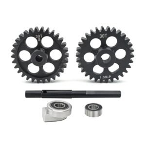 VITAVON CNC 45 HD 1.5Mod 30T Pinion Spur Gear Combo for Traxxas X MAXX 1 5