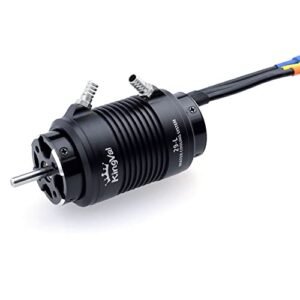 KingVal Replacement 2968 3800KV Brushless Motor with Water Cooling Jacket for Richardson Tug Boat RC Models