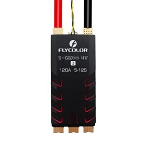 MINGCHUAN X Cross HV3 BLHeli32 120A Brushless ESC for Facebook RC Planes and FPV Drones