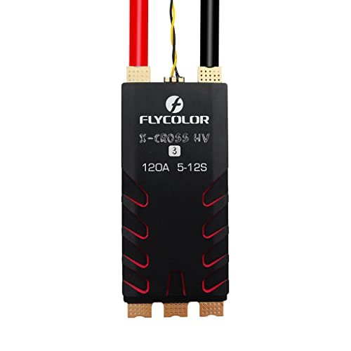 MINGCHUAN X Cross HV3 BLHeli32 120A Brushless ESC for Facebook RC Planes and FPV Drones
