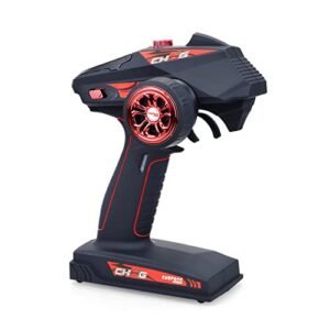Surpass Hobby X6FG 6 Channels 2.4GHz Receiver with Gyro Built in HV Servo for Used Hobby RC Cars