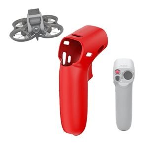 Avata Motion Controller Silicone Case for DJI Avata Pro-View Fly Smart Combo FPV Drone Remote Control Skin Handle Cover Accessories - Red