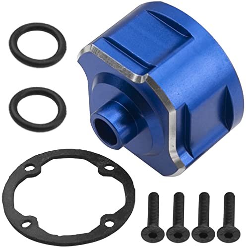 Vgoohobby Metal RC Truck Carrier Differential Gear Cover for Traxxas 1/8 Sledge 4WD 95076 4 Monster Truck Upgrade Parts Blue