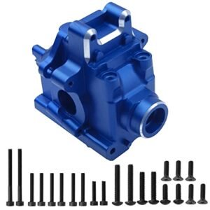 Vgoohobby Blue Aluminum Alloy Gearbox Housing Cover Case 9529 for Traxxas 1/8 Sledge 4WD 95076 4 RC Monster Truck Parts Upgrade