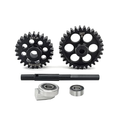 VITAVON CNC 45 HD 1.5Mod 25 30T Pinion Spur Gear Combo for Traxxas X MAXX 1/5 Scale