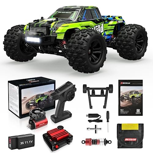 BEZGAR HP161S 1/16 Scale 4WD Brushless RC Car 3S Battery Hobby Grade Drift RC Cars for Adults Off Road All Terrain