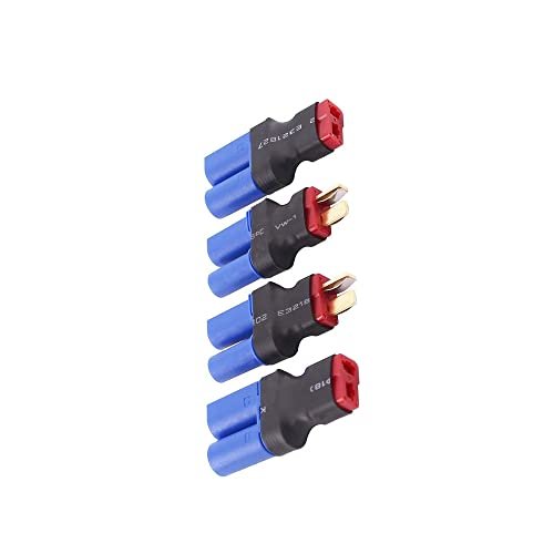 Wmzjnljy EC5 to T Plug RC Connector Adapter for Lipo Battery W13 4