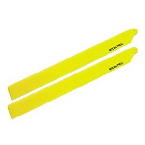 MICROHELI Plastic Main Blade 180mm Yellow for Blade CX3 RC Helicopter
