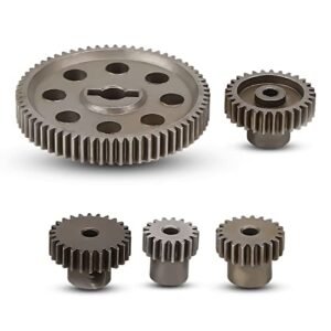 Helion Dominus RC Truck Differential Main Metal Spur Gear 64T Main Gear and 17T 21T 26T 29T Motor Gear RC Parts