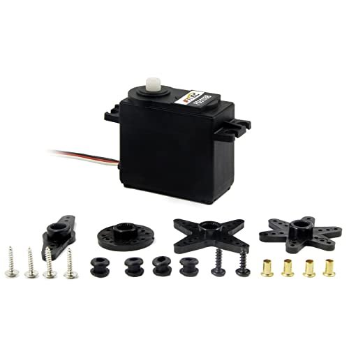 FEETECH FS5103B Digital Servo Motor 180 Degree Control Angle High Torque for Nissan GTR R35 RC Cars and 1/8 1/10 Scale Models