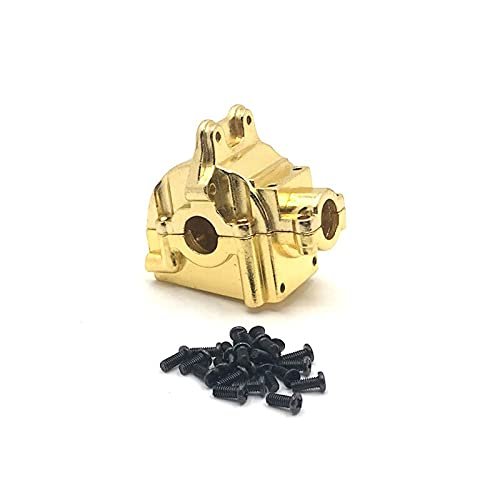 GatherTOOL Metal Wave Box Gear Box for WLtoys 144001 124016 124017 124018 124019 RC Car Spare Parts Gold Whip It RC Raceway and Hobbies