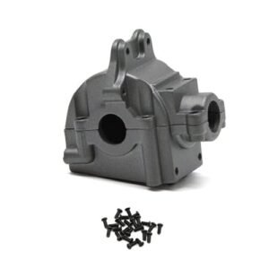 GatherTOOL Metal Wave Box Gear Box Compatible with WLtoys 144001 124016 124017 124018 124019 RC Powerboat Hulls Spare Parts Grey