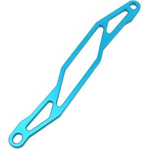 Vgoohobby Aluminum Alloy Battery Mount Plate Compatible with Tamiya TT02 1/10 RC On Road Touring Car Upgrade Parts