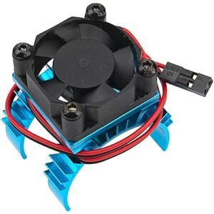 Vgoohobby TT02 Motor Heat Sink with 5 6V Cooling Fan Upgrade for Tamiya TT02 1 10 RC Touring Car