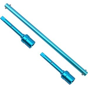 Vgoohobby Aluminum Center Drive Shaft Propeller Shaft Joint Cup Upgrade Parts for Tamiya TT02 1/10 RC Car On The Road