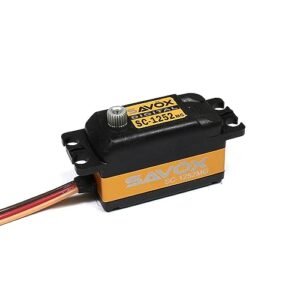 Savox SC1252MGP Super Speed Servo with Soft Start Perfect for Super Swamper RC Tires 0.07Sec 97.2Oz at 6V