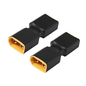 RIIEYOCA XT60 Male to Male Connector Adapter for A330 RC Plane Drone LiPo Battery and More