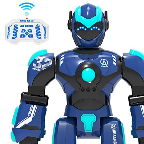 STEMTRON Magnum 15 RC Engine Programmable Robot Toy for Kids with Gesture Sensing and Voice Control Blue