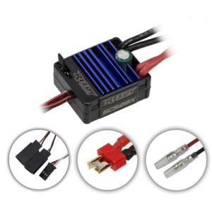 Team Associated Reedy SC500X Brushed ESC ASC27013 Electric RC Motors with Dual Auxiliary Power Leads