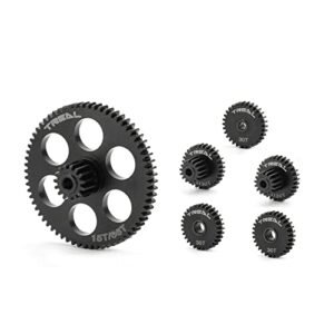 TREAL FCX24 Transmission Gears Set Hardened Steel Trans Gears for FMS 1/24 FCX24 Power Wagon