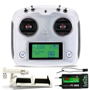 Flysky FS i6S 2.4G 10CH Radio Controller with FS iA6B Receiver for Radio Shack RC Trucks and Drones