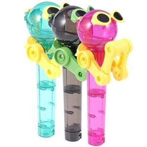 Ibasenice Children Lollipop Candy Storage 3pcs Robot Holder Toy for Kids Birthday Parties