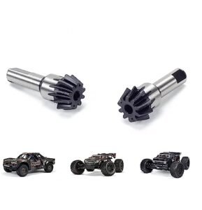 RCAWD Main Input Gear 10T 45 Steel Upgrade Part for Big RC Tow Trucks Arrma Kraton 6S Notorious Outcast Fireteam Mojave Talion Big Rock