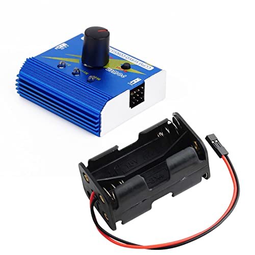 Wishiot 3CH Digital Servo Tester ESC Checker CCPM Consistency Speed Controller for Hydrogen Fuel Cell RC Car Helicopter and Drone